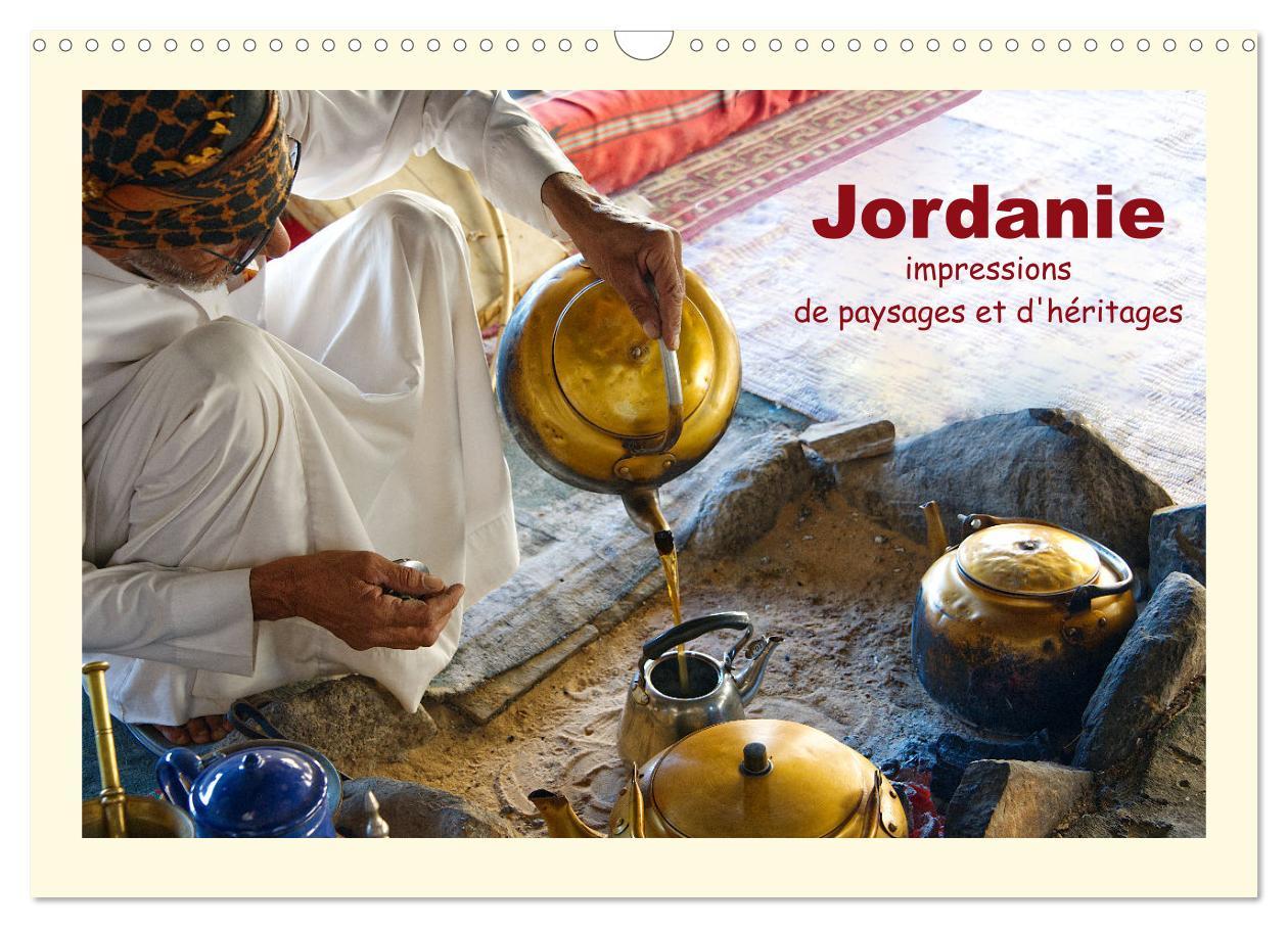 Kalendár/Diár Jordanie - impressions de paysages et d'héritages (Calendrier mural 2026 DIN A3 vertical), CALVENDO calendrier mensuel Calvendo