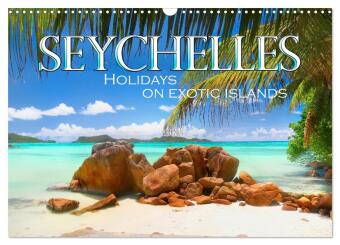 Календар/тефтер Seychelles, Holidays on Exotic Islands (Wall Calendar 2026 DIN A3 landscape), CALVENDO 12 Month Wall Calendar Calvendo