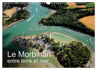 Kalendár/Diár Le Morbihan entre terre et mer (Calendrier mural 2026 DIN A3 vertical), CALVENDO calendrier mensuel Calvendo