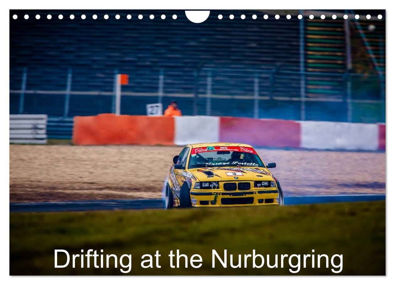 Календар/тефтер Drifting at the Nurburgring (Wall Calendar 2026 DIN A4 landscape), CALVENDO 12 Month Wall Calendar Calvendo