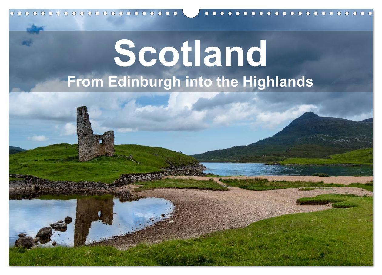 Календар/тефтер Scotland - From Edinburgh into the Highlands (Wall Calendar 2026 DIN A3 landscape), CALVENDO 12 Month Wall Calendar Calvendo