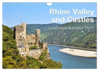 Календар/тефтер Rhine Valley and Castles (Wall Calendar 2026 DIN A4 landscape), CALVENDO 12 Month Wall Calendar Calvendo