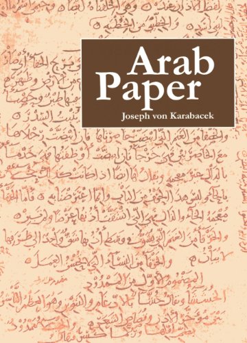 Knjiga Arab Paper Karabacek