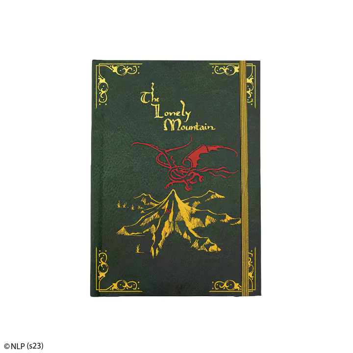 Boek Hobbit Hardcover Notebook with foldable map 