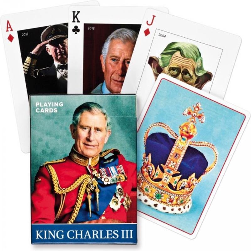 Drukwerk Poker King Charles III. 