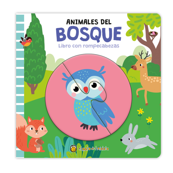 Kniha Animales del bosque ("Juego y Descubro") 