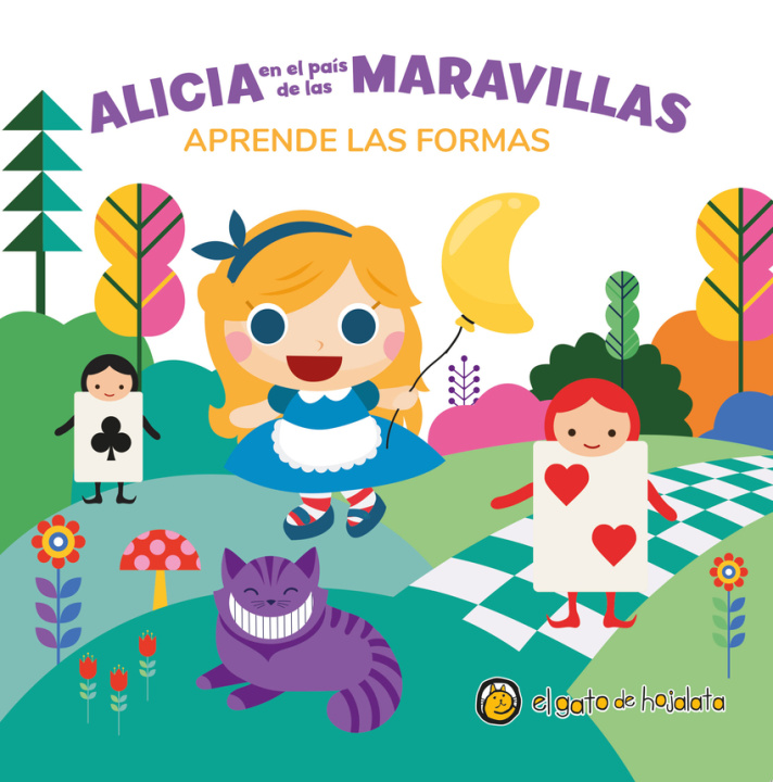 Kniha Alicia en el país de las maravillas (Aprende las formas) 