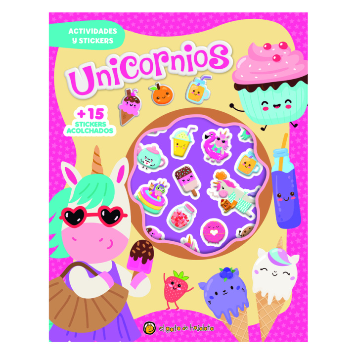 Kniha Unicornios ("Acolchaditos") 