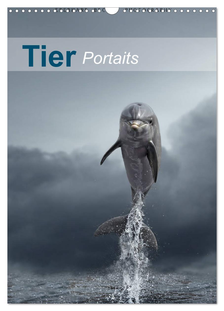 Календар/тефтер Portraits of Animals (Wandkalender 2026 DIN A3 hoch), CALVENDO Monatskalender Calvendo