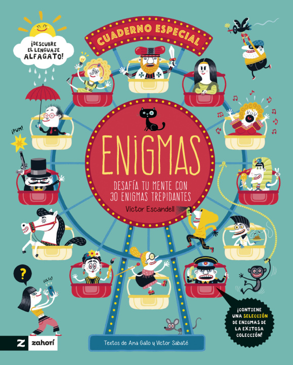 Livro Cuaderno Especial De Enigmas Víctor Escandell