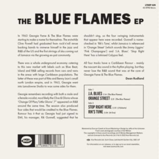 Audio The Blue Flames EP The Blue Flames