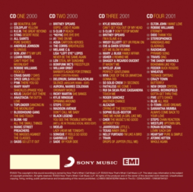 Аудио NOW Millennium '00-'01 Various Artists