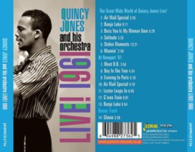 Audio Live! 1961 Quincy Jones and His Orchestra
