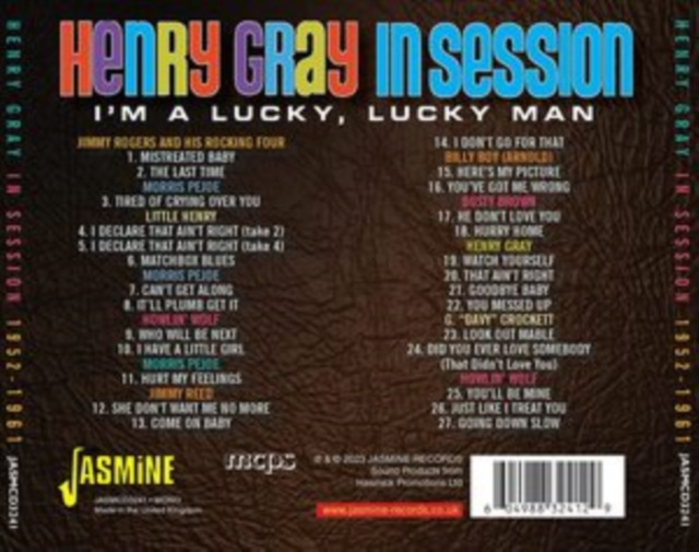 Audio In Session Henry Gray