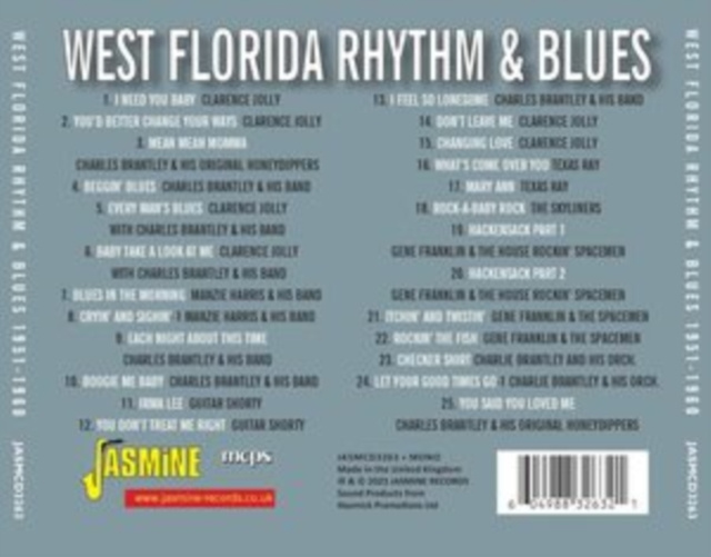 Audio West Florida Rhythm & Blues Various Artists