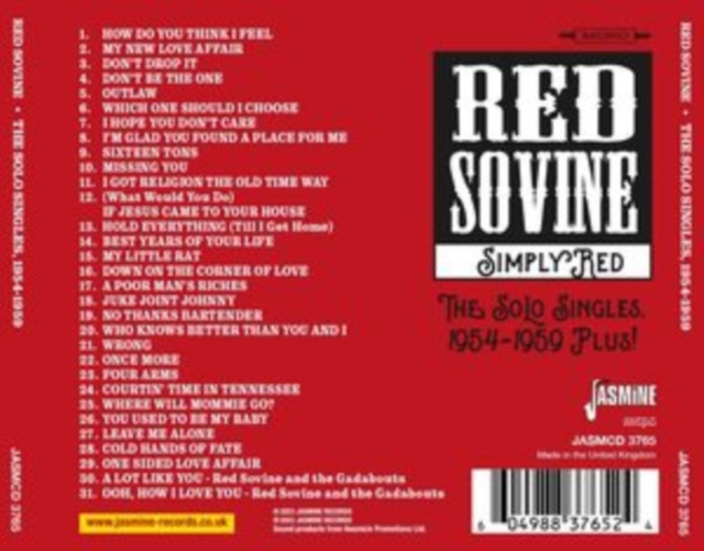 Аудио Simply Red Red Sovine