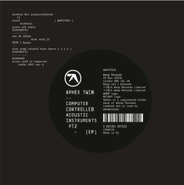 Audio Computer Controlled Acoustic Instruments Pt. 2 Aphex Twin