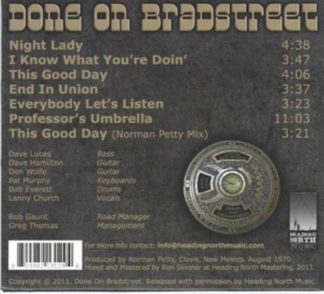Audio The Time Capsule Done On Bradstreet