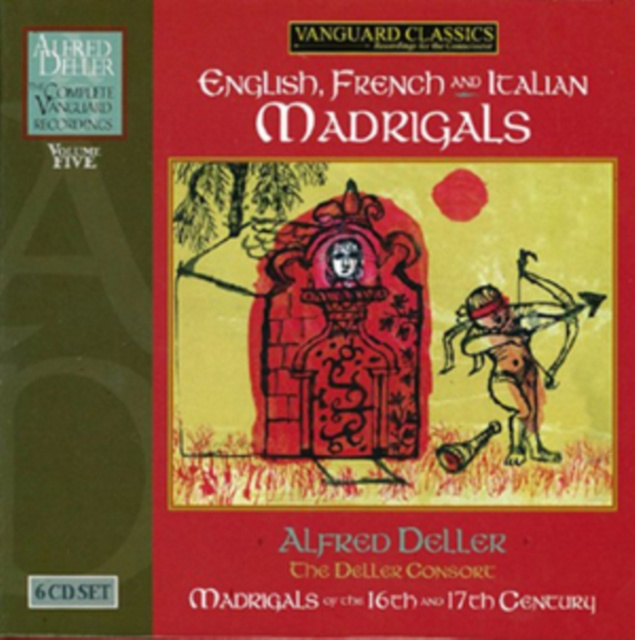 Audio English, French and Italian Madrigals 