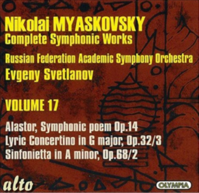 Audio Nikolai Myaskovsky: Complete Symphonic Works 