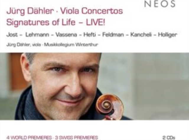 Audio Jürg Dähler: Viola Concertos 