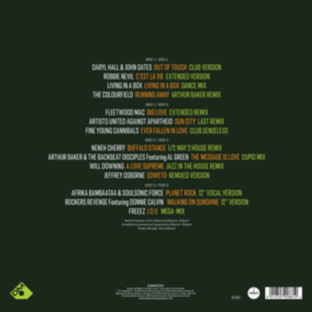 Audio Arthur Baker Presents Dance Masters Various Artists