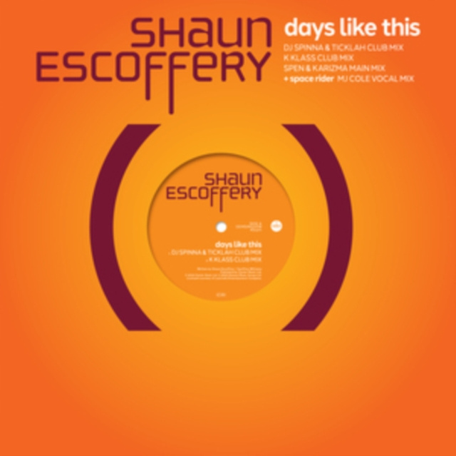 Audio Day Like This Shaun Escoffery
