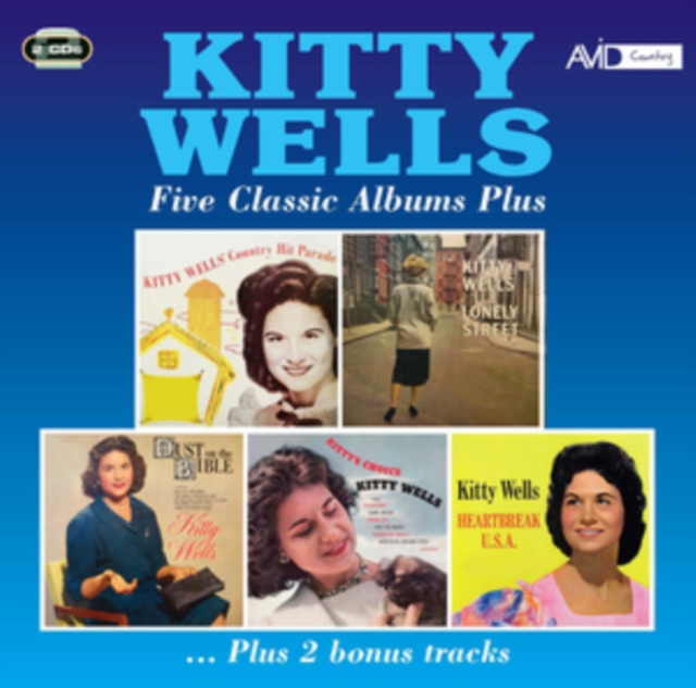 Audio Five Classic Albums Plus Kitty Wells