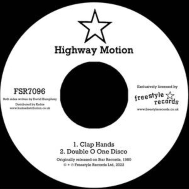 Audio Clap Hands/Double O One Disco Highway Motion