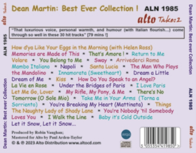 Audio Best Ever Collection! Dean Martin