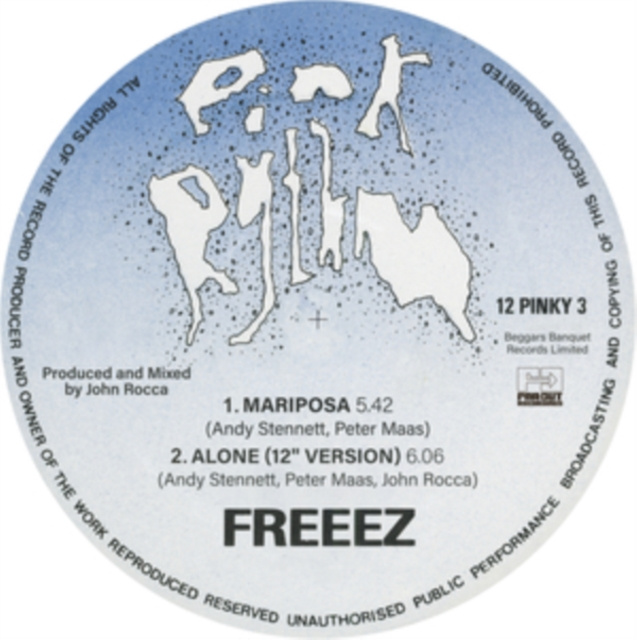 Audio Mariposa/Alone Freeez