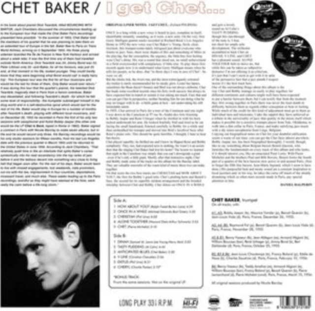 Audio I Get Chet... Chet Baker