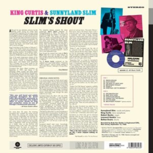 Audio Slim's Shout King Curtis & Sunnyland Slim