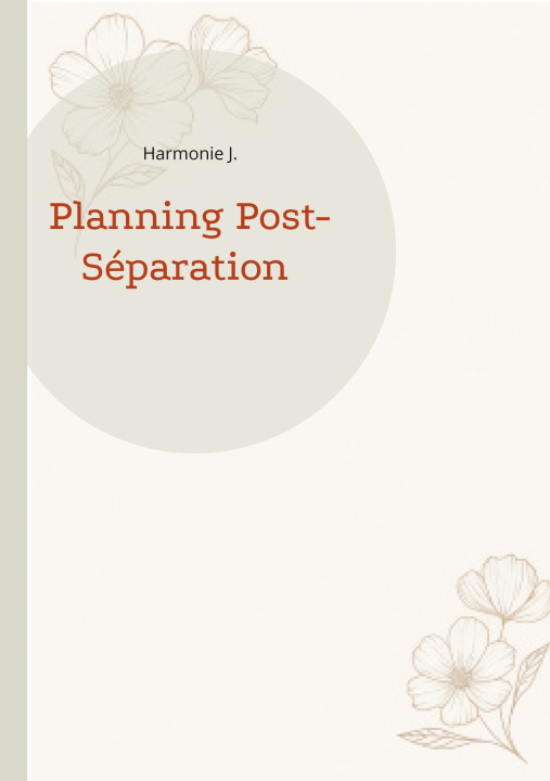 Kniha PLANNING POST SEPARATION J. HARMONIE