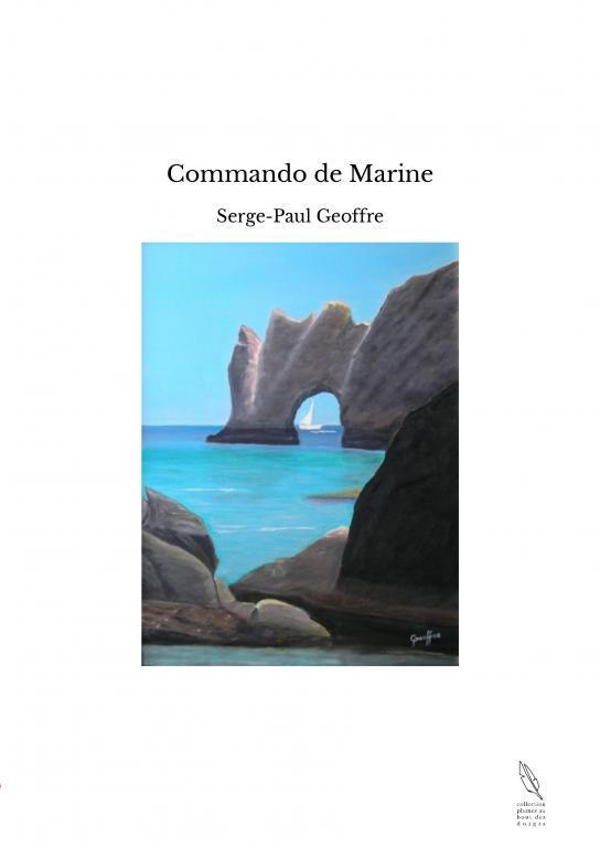 Knjiga Commando de Marine Geoffre