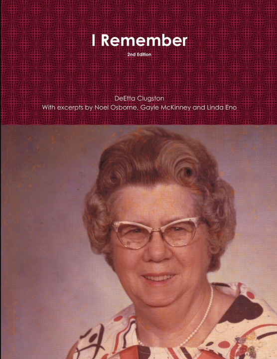 Knjiga I Remember Noel Osborne