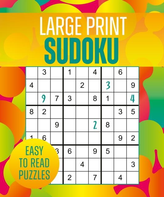 Kniha Large Print Sudoku Eric Saunders