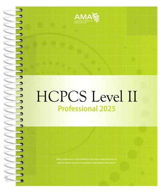 Kniha HCPCS 2025 Level II Professional Edition AM.MED.ASSN.