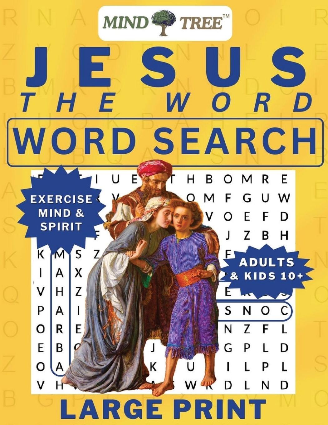 Kniha Jesus The Word Word Search Mind Tree