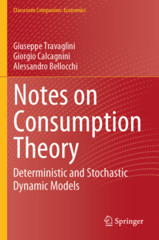 Kniha Notes on Consumption Theory Alessandro Bellocchi