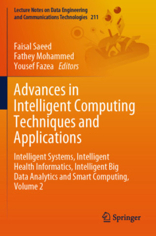 Kniha Advances in Intelligent Computing Techniques and Applications Yousef Fazea