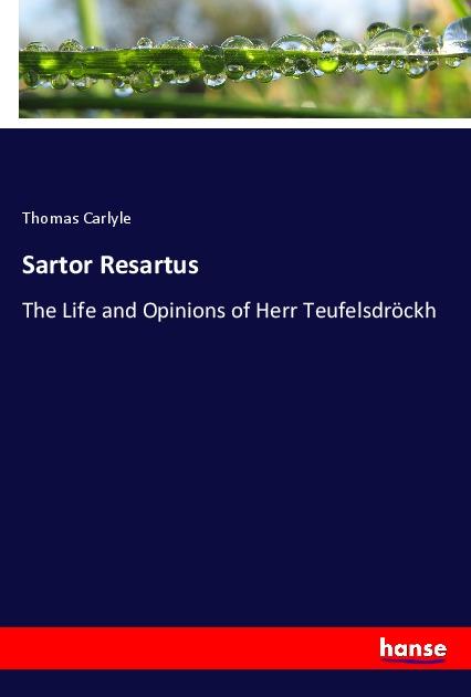 Kniha Sartor Resartus Thomas Carlyle