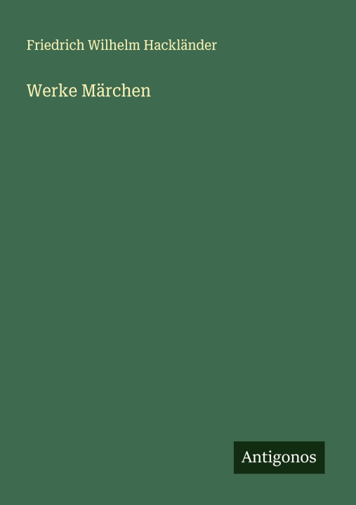 Kniha Werke Märchen 