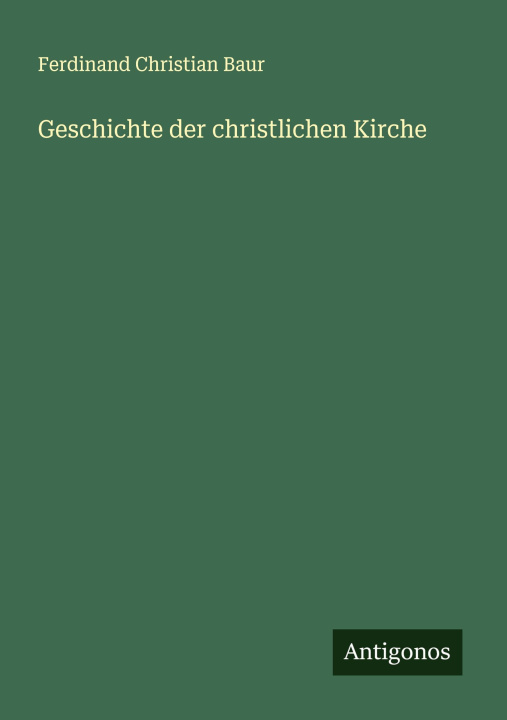 Книга Geschichte der christlichen Kirche 