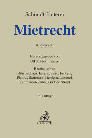 Kniha Mietrecht Ulf P. Börstinghaus