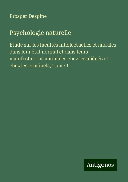 Carte Psychologie naturelle 