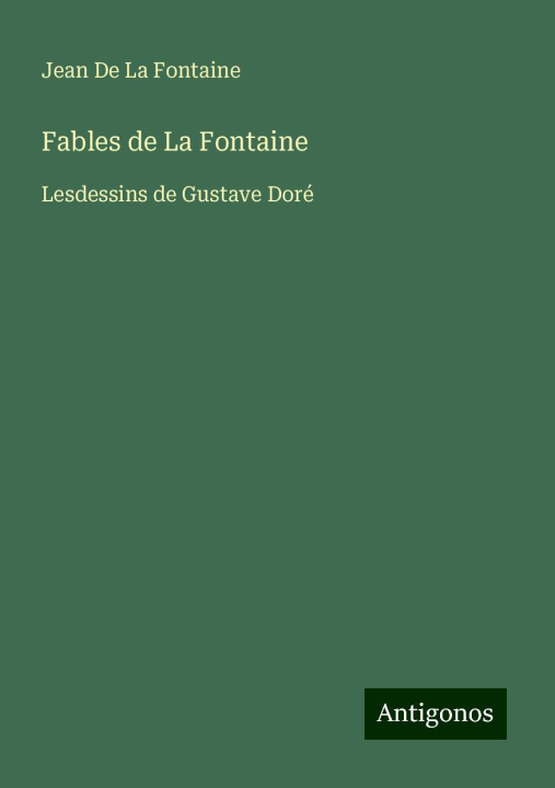 Kniha Fables de La Fontaine 