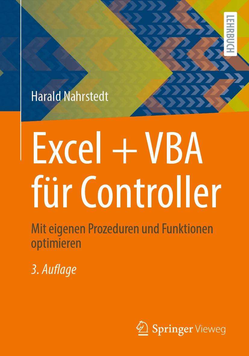 Kniha Excel + VBA für Controller Harald Nahrstedt