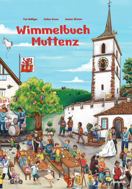 Kniha Wimmelbuch Muttenz Janine Steiner