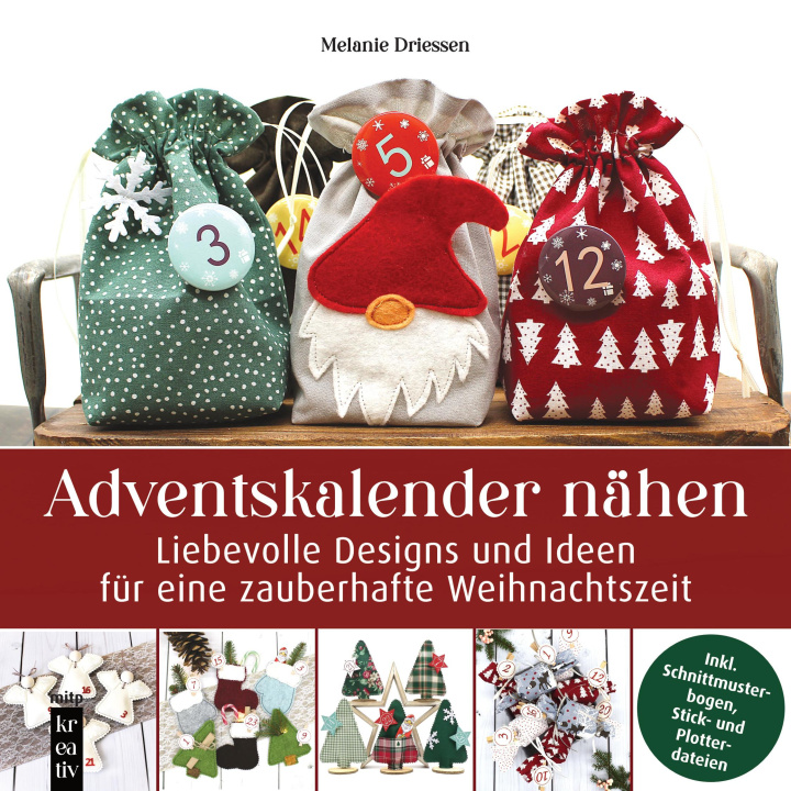 Libro Adventskalender nähen Melanie Driessen
